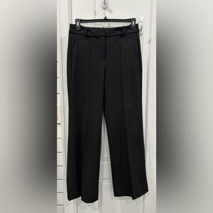 J. Crew Black Wide Leg Trousers for Office Elegance